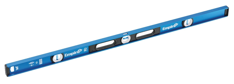 EMPIRE Empire 500 Series 500m.48 I-Beam Level, 48 in L, 3-Vial, Magnetic, Aluminum, Blue TOOLS EMPIRE
