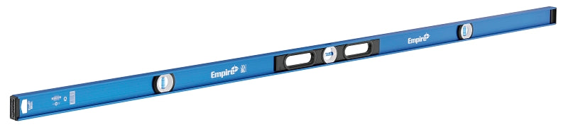 EMPIRE Empire Level 500 Series 500M.78 I-Beam Level, 78 in L, 3-Vial, Magnetic, Aluminum TOOLS EMPIRE