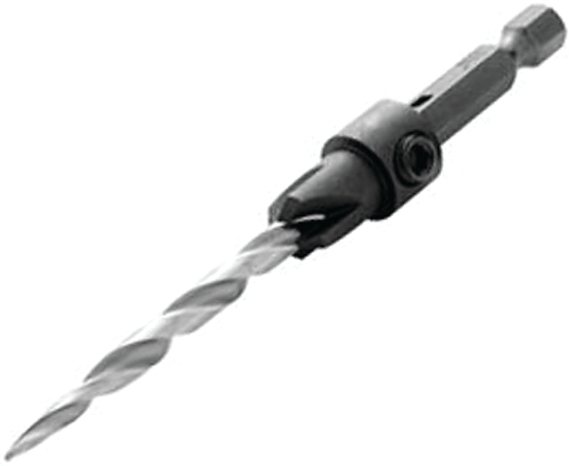 IRWIN Irwin 1882793 Countersink Bit Set, Specifications: 1/4 in Shank, HSS, Includes: #6, #8, #10 Countersinks