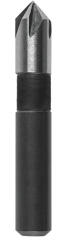 IRWIN Irwin 1877714 Drill Bit, 1/4 in Dia, 1-17/32 in OAL, Countersink, 5-Flute, 1/4 in Dia Shank, Round Shank