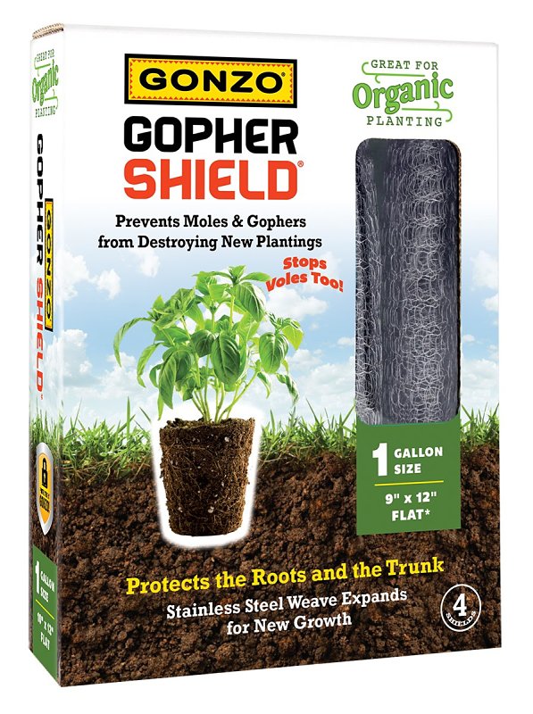 MPM PAN PACIFIC, INC Gonzo 5007 Gopher Shield, Flat, 12 in L