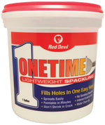 RED DEVIL Red Devil 0541 Spackling Compound White, White, 1 gal Tub PAINT RED DEVIL