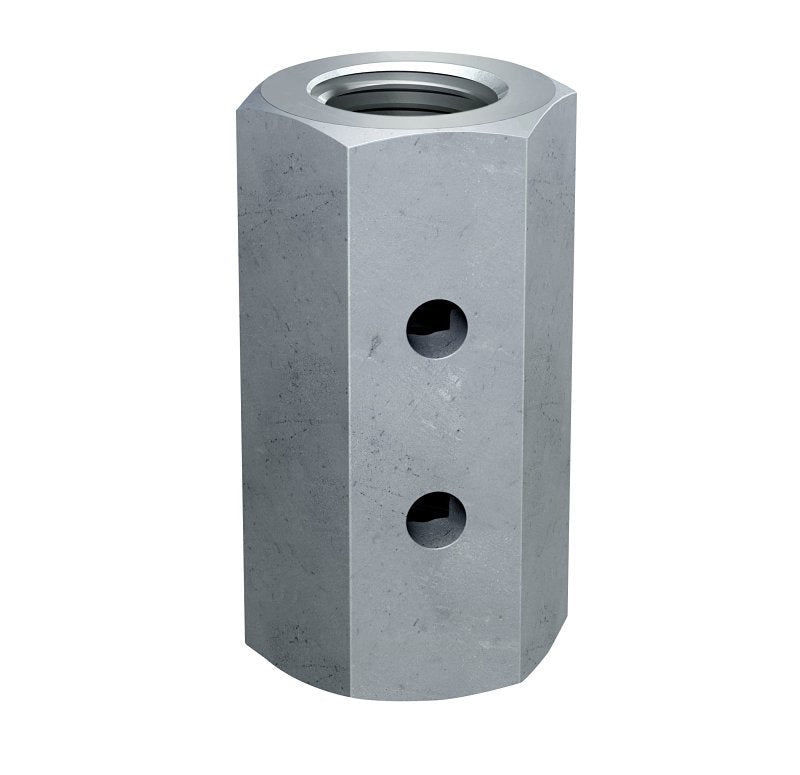 SIMPSON STRONG-TIE Simpson Strong-Tie CNW Series CNW5/8 Coupling Nut, 5/8 in Thread, Steel, Zinc HARDWARE & FARM SUPPLIES SIMPSON STRONG-TIE