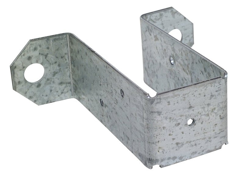 SIMPSON STRONG-TIE Simpson Strong-Tie DPTZ DPT5Z Deck Post Tie, 3-1/2 in L, Steel, ZMAX