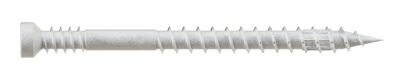 SIMPSON STRONG-TIE Simpson Strong-Tie FT07200R100W Screw, #7 Thread, 2 in L, Serrated Thread, Trim Head, 6-Lobe Drive, Saw Tooth Point HARDWARE & FARM SUPPLIES SIMPSON STRONG-TIE