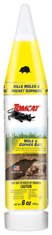 TOMCAT Tomcat 0372210 Mole and Gopher Bait, Garlic, Dark Gray LAWN & GARDEN TOMCAT