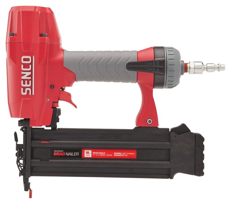 SENCO PRODUCTS Senco FinishPro Series 1U0021N Brad Nailer, 110 Magazine, Straight Strip Collation, 5/8 to 2-1/8 in Fastener