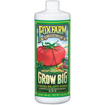 FOX FARM Grow Big 790201 Plant Food, 1 qt, Liquid, 6-4-4 N-P-K Ratio LAWN & GARDEN FOX FARM