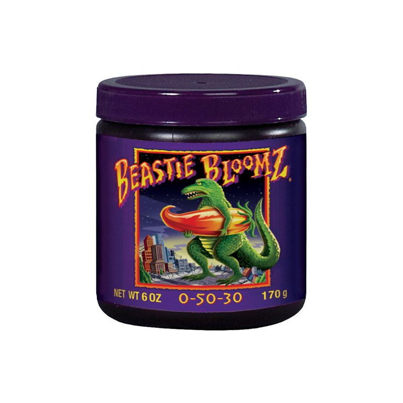 FOX FARM Beastie Bloomz FX501319 Soluble Fertilizer, 6 oz Jar, Granular, 0-50-30 N-P-K Ratio