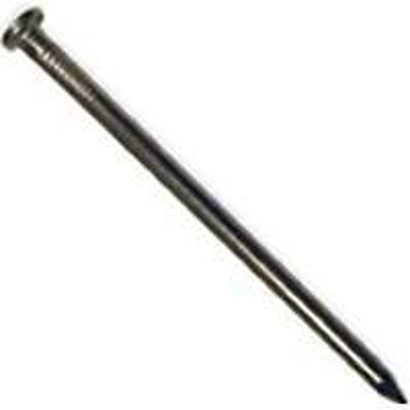 PRO-FIT ProFIT 0054178 Common Nail, 10D, 3 in L, Steel, Hot-Dipped Galvanized, Flat Head, Round, Smooth Shank, 1 lb