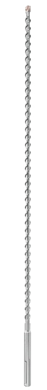 BOSCH Bosch Speed-X HC5033 Rotary Hammer Drill Bit, 3/4 in Dia, 36 in OAL, 2-Flute, 45/64 in Dia Shank, SDS Max Shank