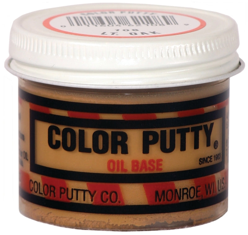 ABATRON, INC. Color Putty 108 Wood Filler, Color Putty, Mild, Light Oak, 3.68 oz, Jar