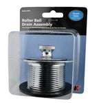 KEENEY Keeney K826-34PC Roller Ball Closure Assembly with Strainer, Metal, Polished Chrome, Specifications: 1-1/2 in Size PLUMBING, HEATING & VENTILATION KEENEY