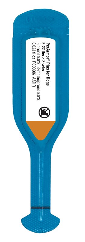 PET ARMOR PetArmor Plus 5387 Flea and Tick Topical Treatment, Liquid Tube