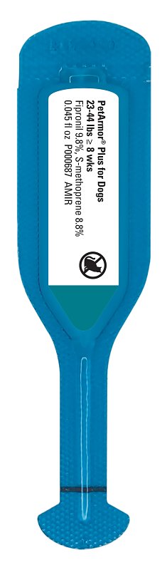 PET ARMOR PetArmor Plus 5388 Flea and Tick Topical Treatment, Liquid Tube