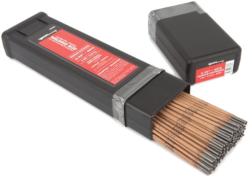 FORNEY Forney 30305 Stick Electrode, 83000 psi Tensile Strength, Applicable Materials: Mild Steel, 3/32 in Dia TOOLS FORNEY