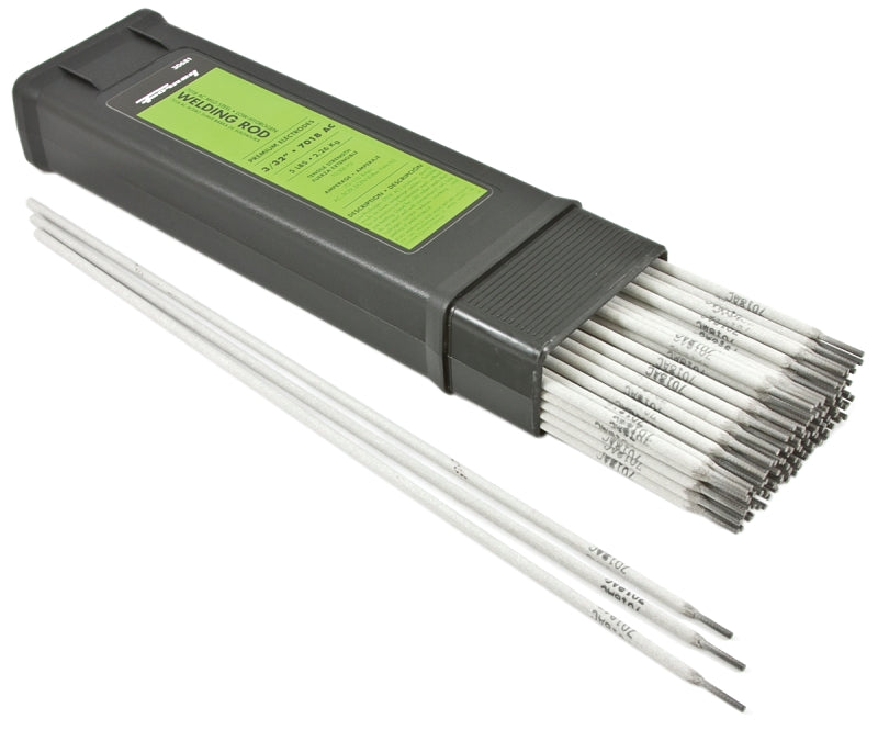 FORNEY Forney 30681 Stick Electrode, 84000 psi Tensile Strength, Applicable Materials: Mild Steel, 3/32 in Dia