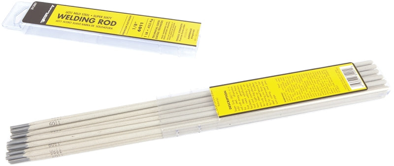FORNEY Forney 31201 Stick Electrode, 88000 psi Tensile Strength, Applicable Materials: Mild Steel, 1/8 in Dia, 14 in L TOOLS FORNEY