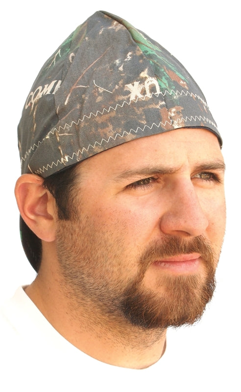 FORNEY Forney 55817 Reversible Welding Cap, 7-3/8 in OAW, Cotton, Assorted