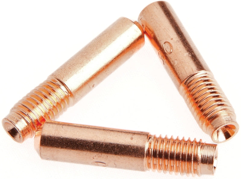 FORNEY Forney Miller Style Series 60165 MIG Contact Tip, 0.03 in Tip, Copper