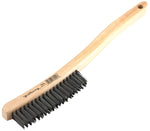 FORNEY Forney 70504 Scratch Brush, 0.014 in L Trim, Carbon Steel Bristle, 13-3/4 in OAL