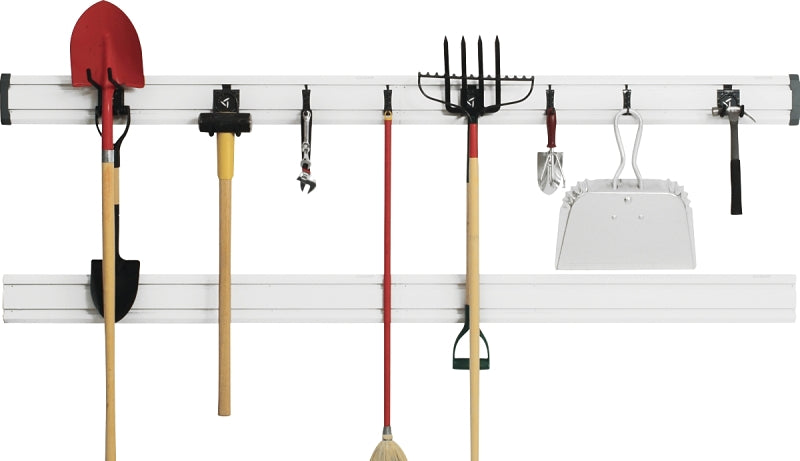 GLADIATOR Gladiator GAGPUB2PPY Channel Kit, Steel, Gray