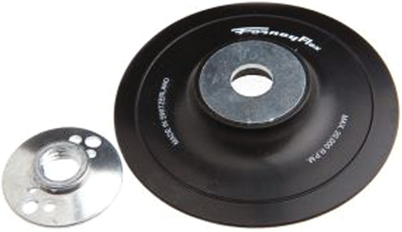 FORNEY Forney 72321 Backing Pad with Spindle Nut, 4-1/2 in Dia