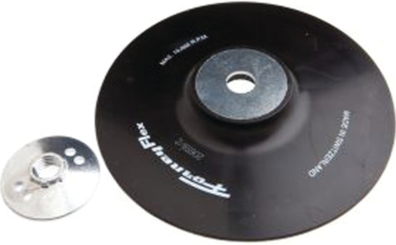 FORNEY Forney 72323 Backing Pad with Spindle Nut, 7 in Dia