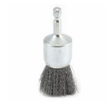 FORNEY Forney 72738 Wire End Brush, 1 in Dia, 0.008 in Dia Bristle, Steel Bristle