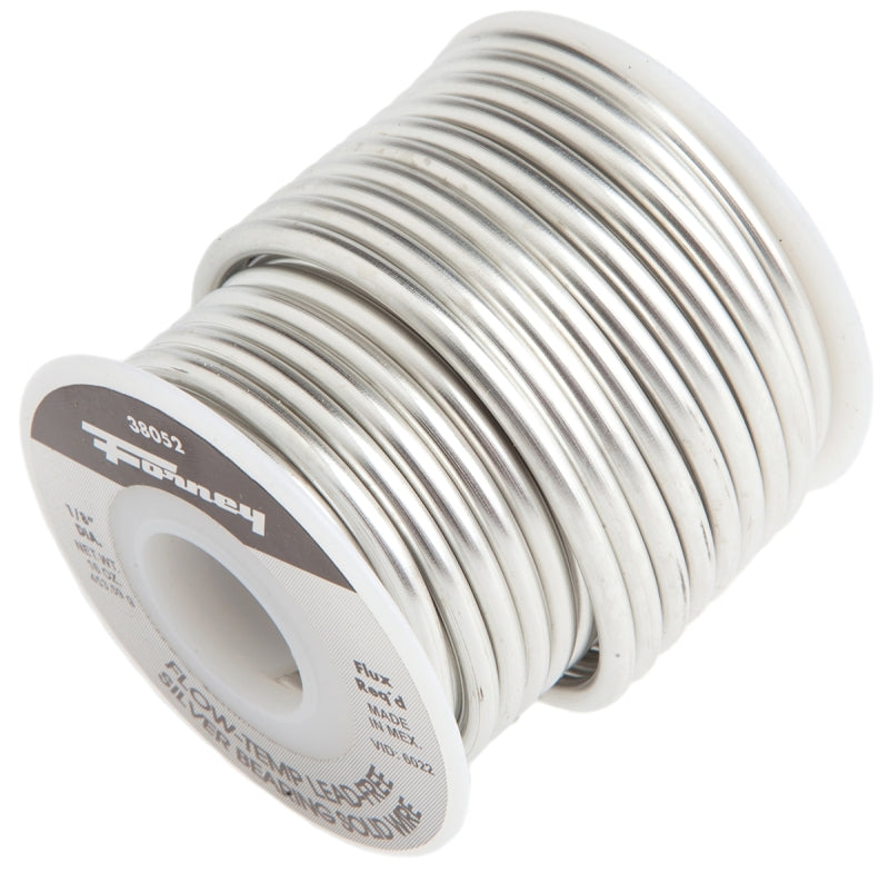 FORNEY Forney 38052 Solder, 16 oz, Solid, Gray, 430 deg F Melting Point