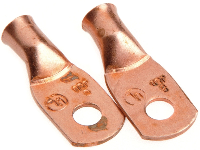FORNEY Forney 60090 Series Cable Lug, For: #8 Cable, #10 Stud, #8 Wire, Copper, 2/CD