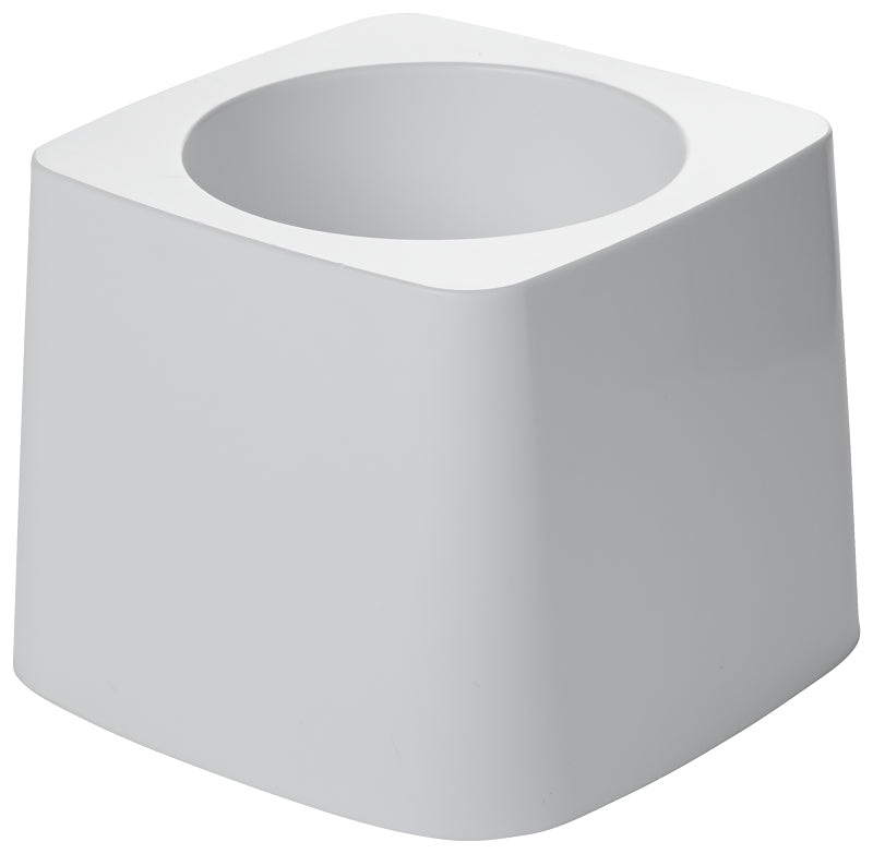 RUBBERMAID Rubbermaid FG631100WHT Toilet Brush Holder, Plastic, White CLEANING & JANITORIAL SUPPLIES RUBBERMAID