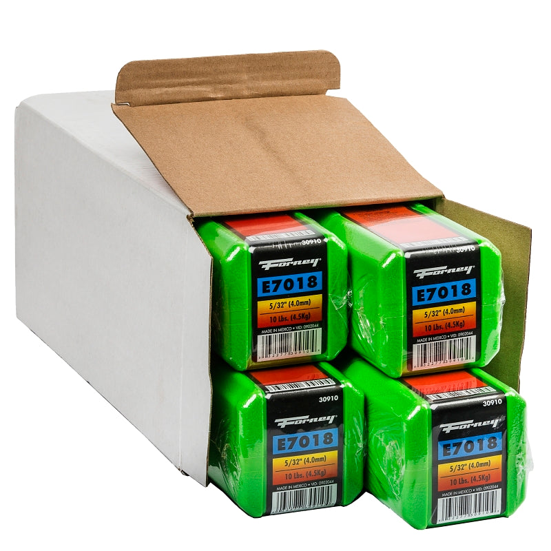 FORNEY Forney 42466 Stick Electrode, 84000 psi Tensile Strength, Applicable Materials: Mild Steel, 5/32 in Dia, 15 in L