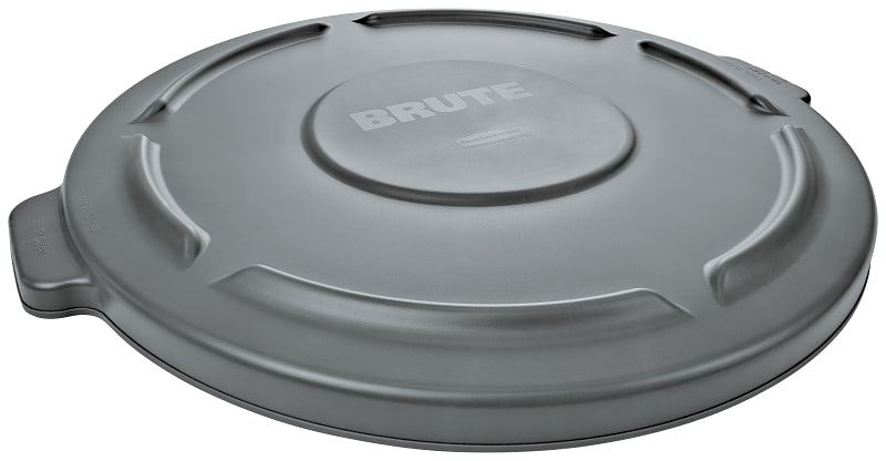 BRUTE Brute FG264560GRAY Trash Can Lid, 44 gal, Resin, Gray