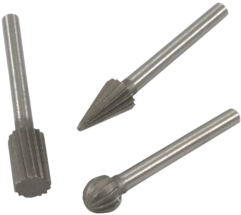 FORNEY Forney 60224 Series Mini Rotary File Set, Applicable Materials: Metal, Plastic, Wood, Metal, Plastic, Wood TOOLS FORNEY