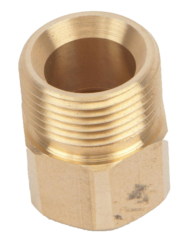 FORNEY Forney 75116 Screw Nipple, M22 x 3/8 in Connection, Male x FNPT