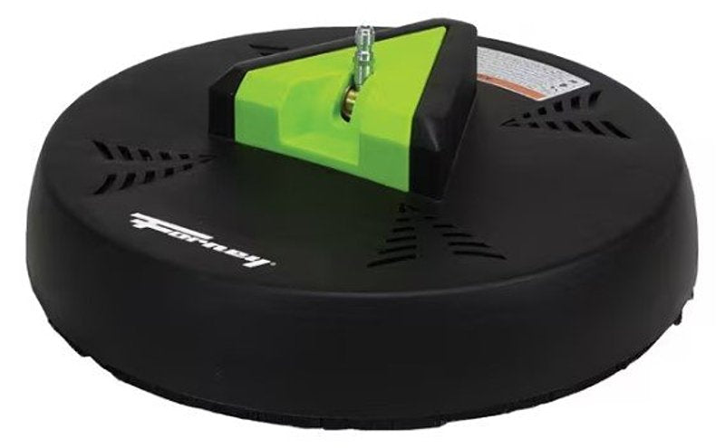 FORNEY INDUSTRIES Forney 75171 Surface Cleaner, All-Purpose, Plastic, Black, For: Up to 3200 psi Electric Pressure Washers