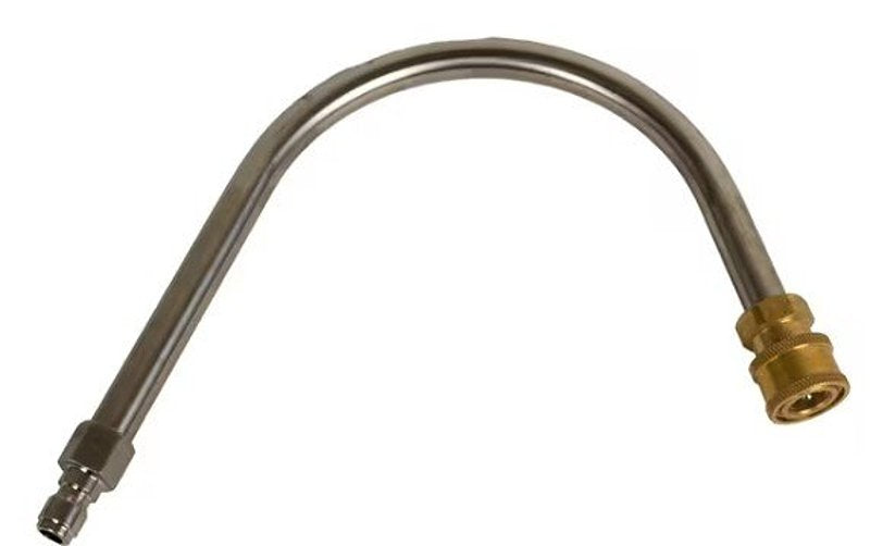 FORNEY INDUSTRIES Forney 74996 Curved Gutter Cleaner, Stainless Steel