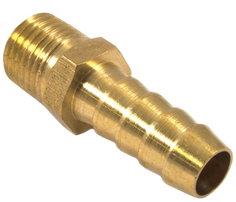 FORNEY INDUSTRIES Forney 75359 Air Hose End, 3/8 x 1/4 in, MNPT, Brass