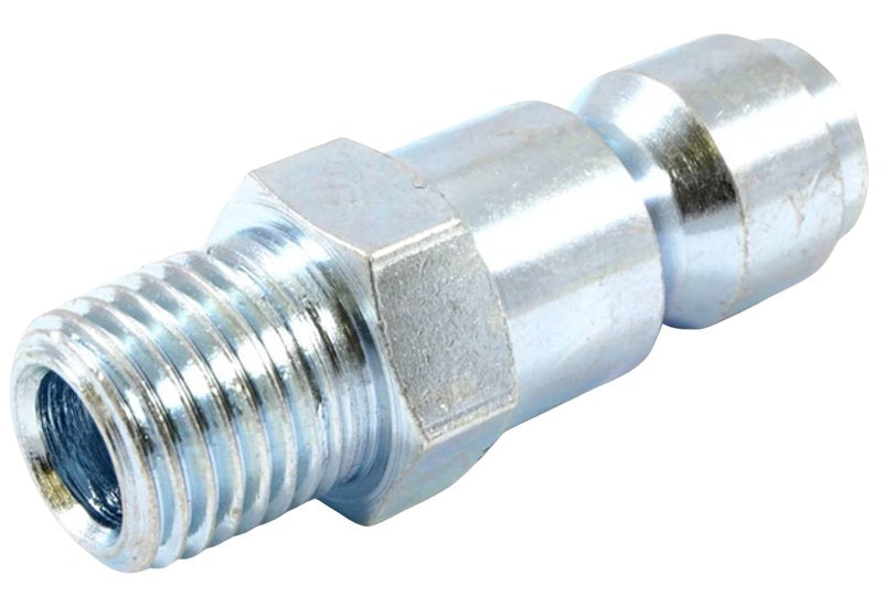 FORNEY INDUSTRIES Forney 75475 Plug, Tru-Flate Style, 3/8 x 1/4 in, MNPT, Steel