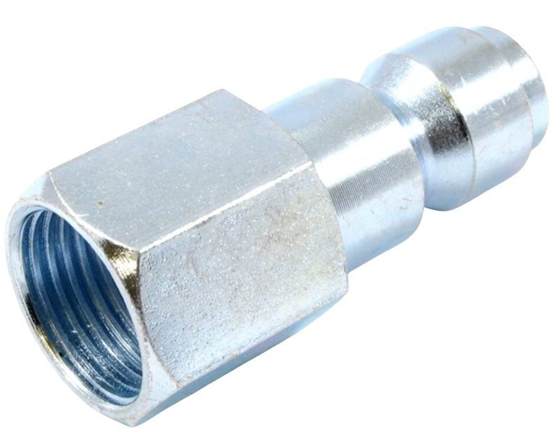 FORNEY INDUSTRIES Forney 75476 Plug, Tru-Flate Style, 3/8 in, FNPT, Steel