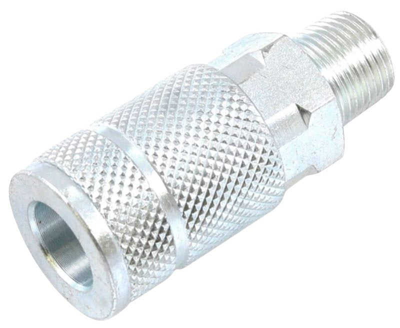 FORNEY INDUSTRIES Forney 75484 Coupler, 3/8 in, Coupling x MNPT, Steel