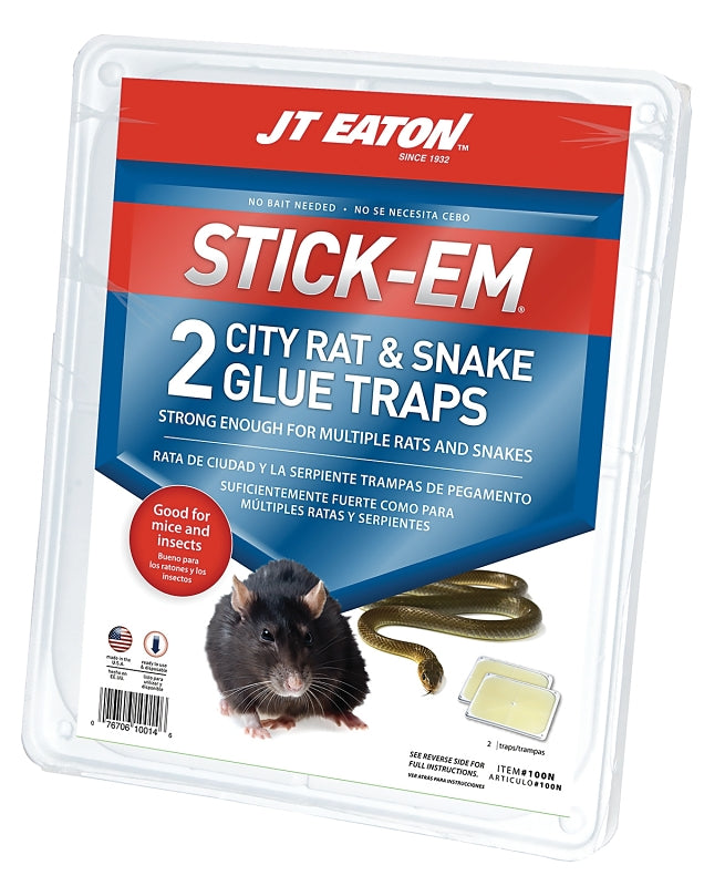 J.T. EATON J.T. Eaton 100N-6 Glue Trap, 10-1/2 in W, 12-1/2 in H LAWN & GARDEN J.T. EATON