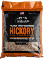 TRAEGER Traeger PEL319 Series Pellet, Hickory, Wood, 20 lb Bag OUTDOOR LIVING & POWER EQUIPMENT TRAEGER