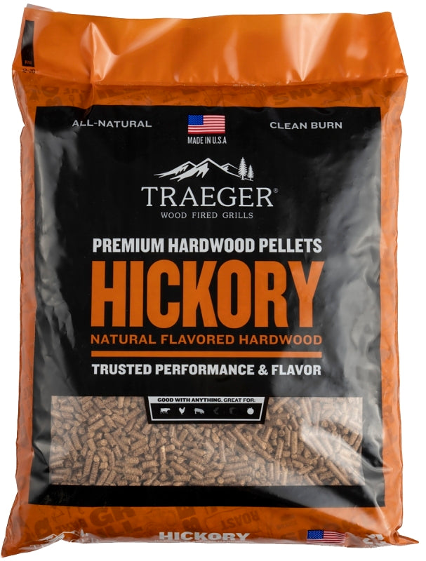 TRAEGER Traeger PEL319 Series Pellet, Hickory, Wood, 20 lb Bag OUTDOOR LIVING & POWER EQUIPMENT TRAEGER