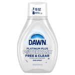 DAWN Dawn Powerwash 65739 Dish Soap Spray Refill, 16 oz, Liquid, Free and Clear Scent, Clear