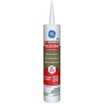 HENKEL CONSUMER ADHESIVES GE Advanced Silicone 2 2812565 Kitchen & Bath Sealant, White, 24 hr Curing, 10.1 fl-oz Cartridge