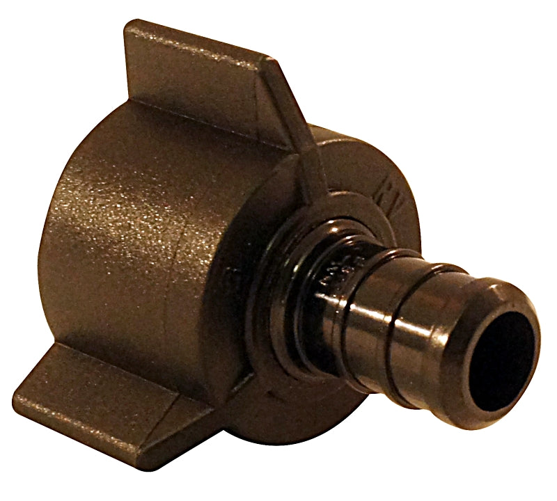 APOLLO Apollo ApolloPEX Swivel Adapter Series PXPAF1212S5PK Swivel Pipe Adapter, 1/2 in, Barb x FPT, PEX-A, Poly Alloy PLUMBING, HEATING & VENTILATION APOLLO