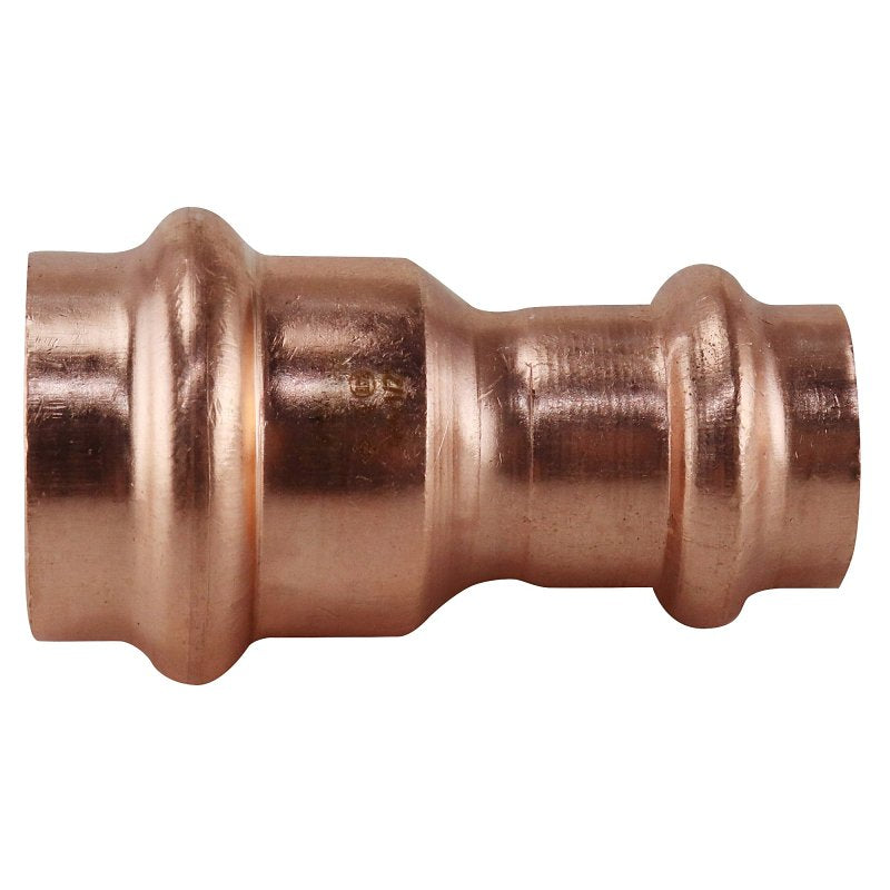 APOLLO Apollo XPRC3412 Coupling with Stop, 3/4 x 1/2 in, Press-Fit, Copper, 300 psi Pressure PLUMBING, HEATING & VENTILATION APOLLO