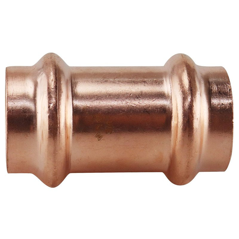 APOLLO Apollo XPRC34NS Coupling without Stop, 3/4 in, Press-Fit, Copper, 300 psi Pressure PLUMBING, HEATING & VENTILATION APOLLO